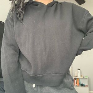 Black hoodie